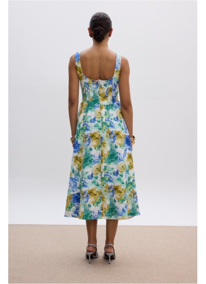 Stephania Midi Dress