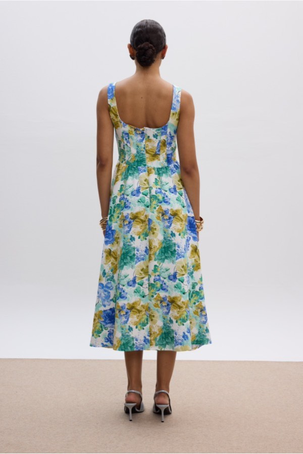 Stephania Midi Dress