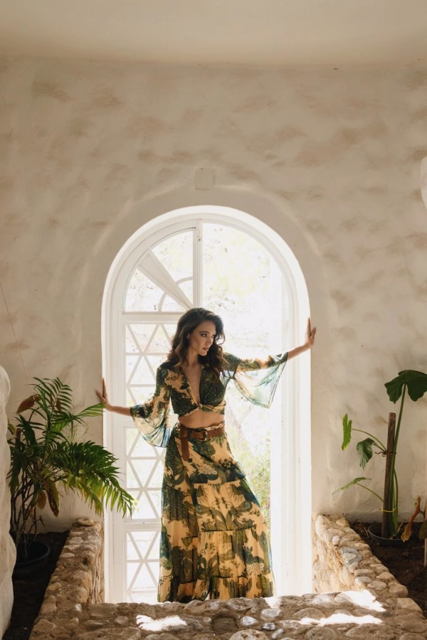 OLIE WRAP SKIRT