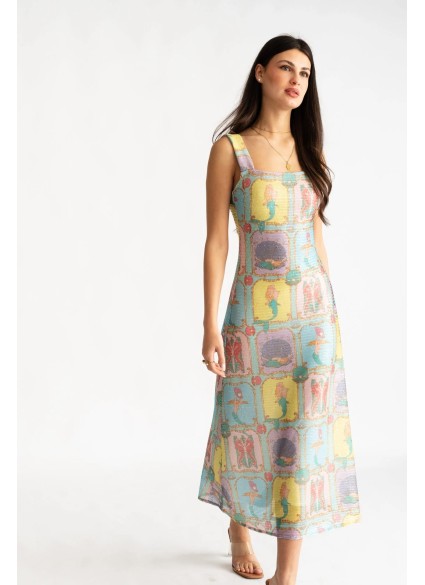 Pasithea Glam Backless Dress