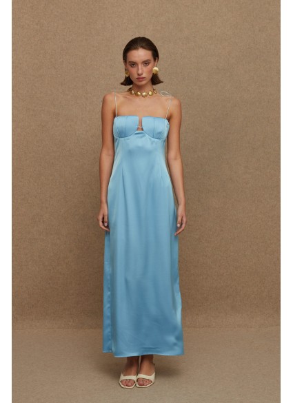 ERRIKA DRESS LIGHT BLUE