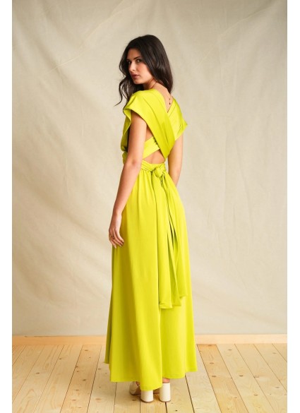 Lime Polymorphic Dress