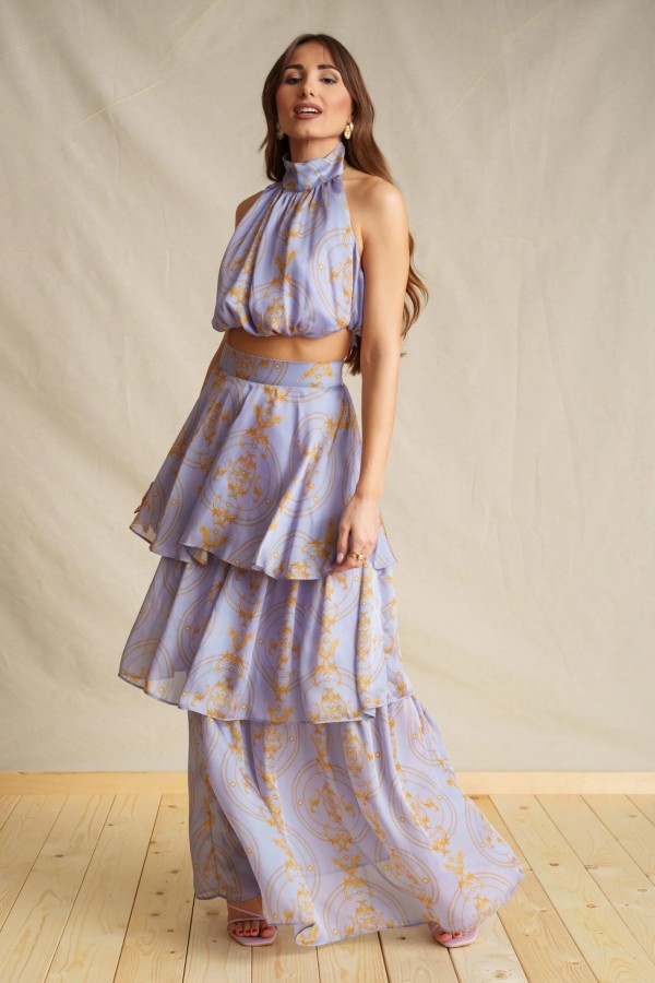 Lavinia Arctic Maxi Skirt