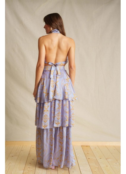 Lavinia Arctic Backless Top
