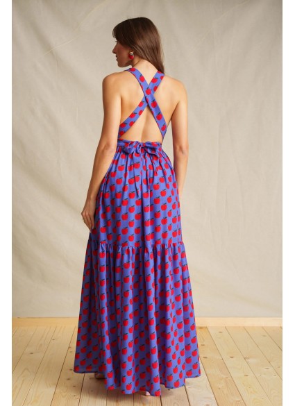 Red Apple Maxi Dress
