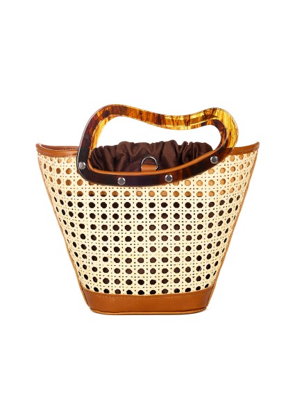 CLARITY BAG BROWN  MINI