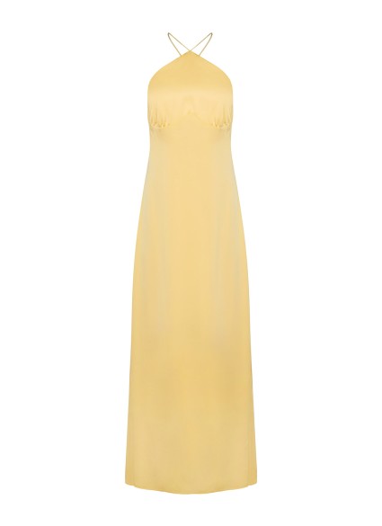 EXOTIC DRESS LIGHT YELLOW