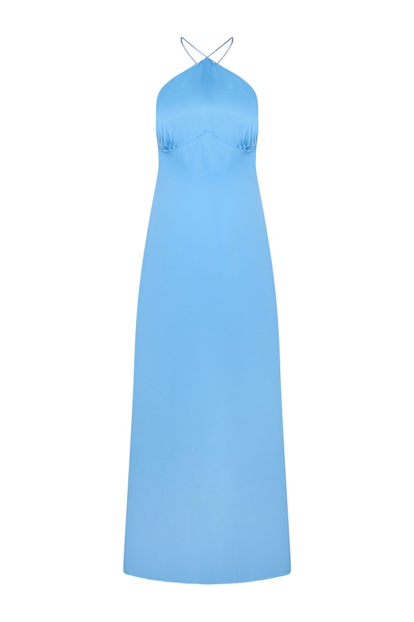 EXOTIC DRESS LIGHT BLUE