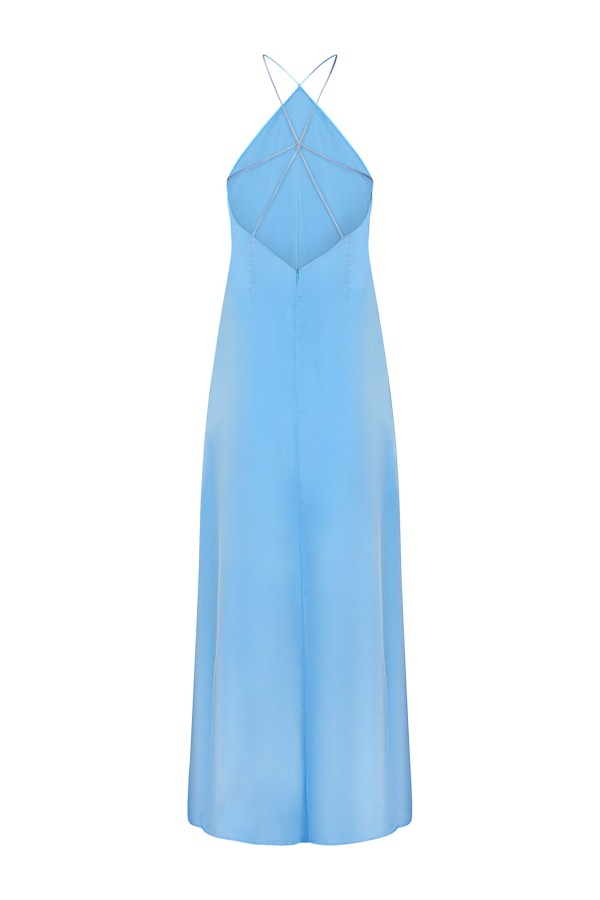 EXOTIC DRESS LIGHT BLUE