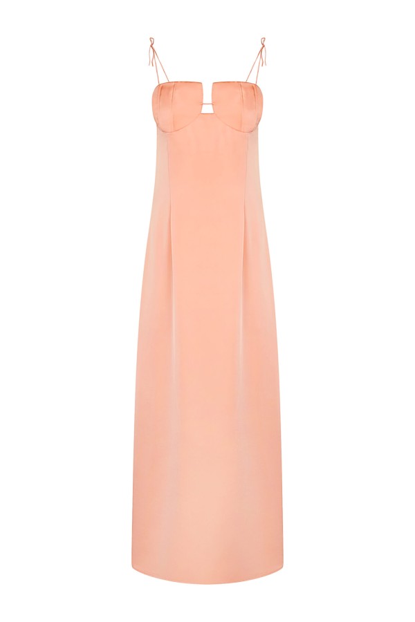 ERRIKA DRESS PEACH