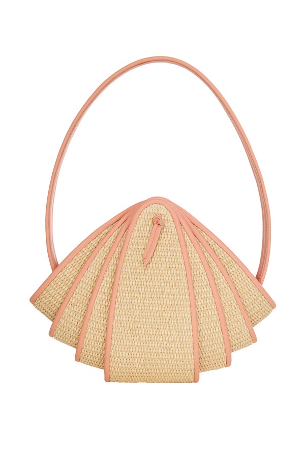 KLELIA BAG STRAW PINK