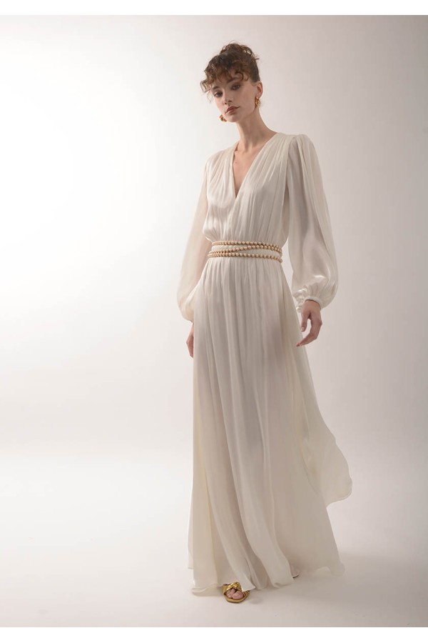 CASABLANCA WHITE DRESS
