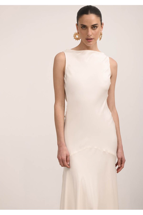 MORGAN IVORY DRESS