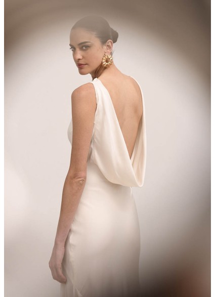 MORGAN IVORY DRESS