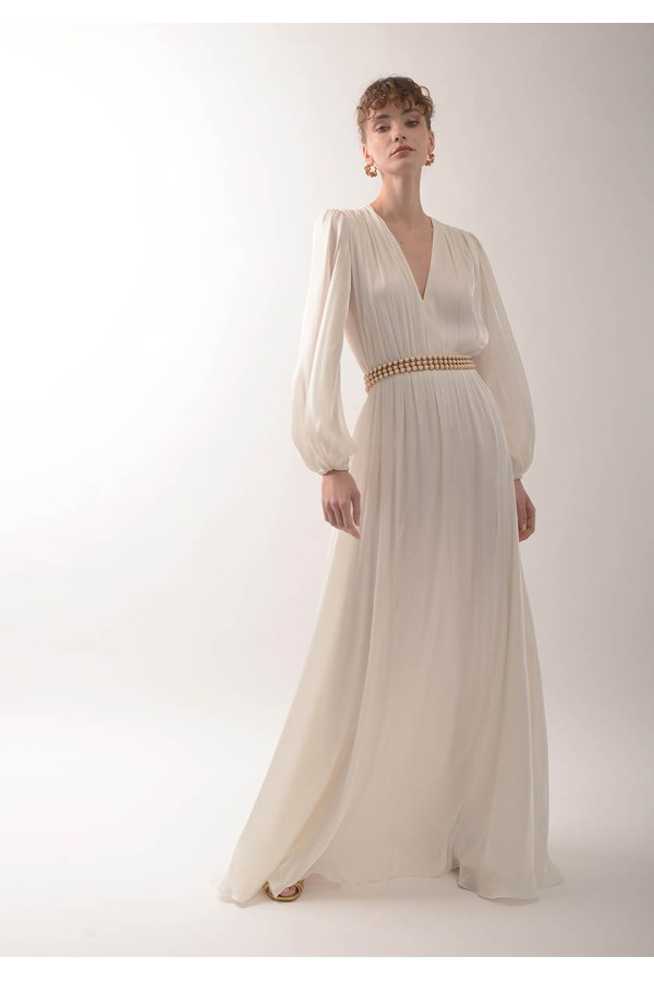 CASABLANCA WHITE DRESS
