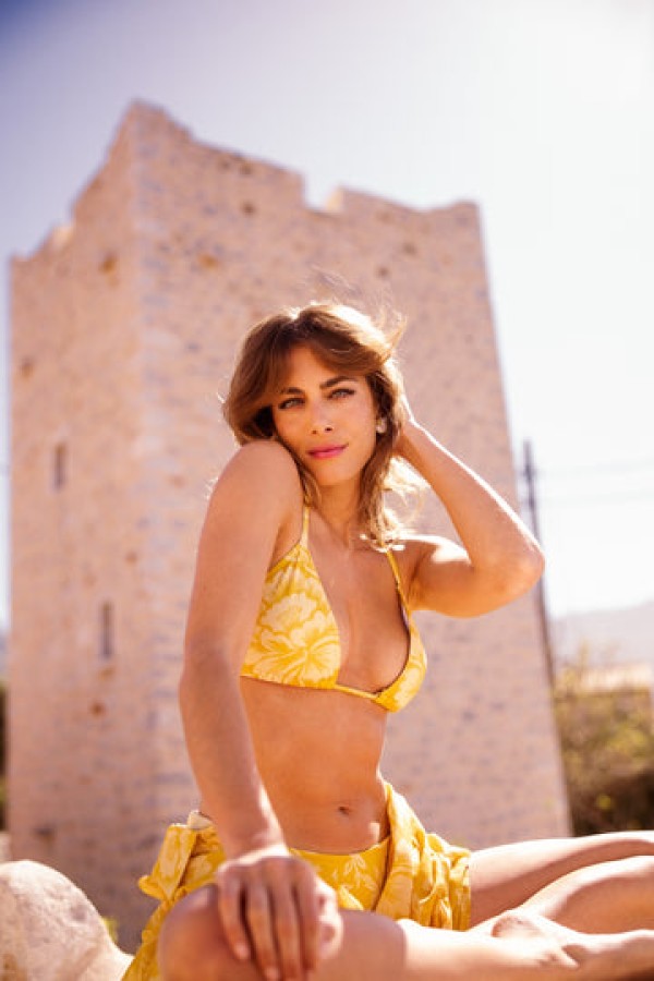 Corfu Yellow Bikini