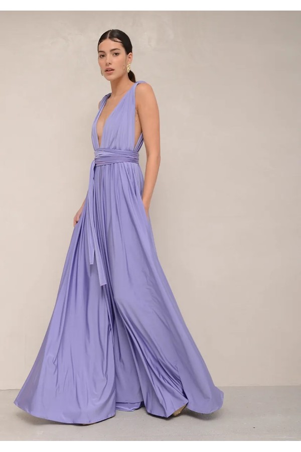 Lilac Greek Dress