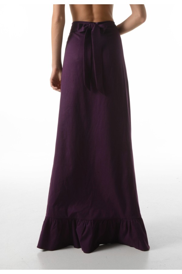 Amora Purple Maxi Skirt